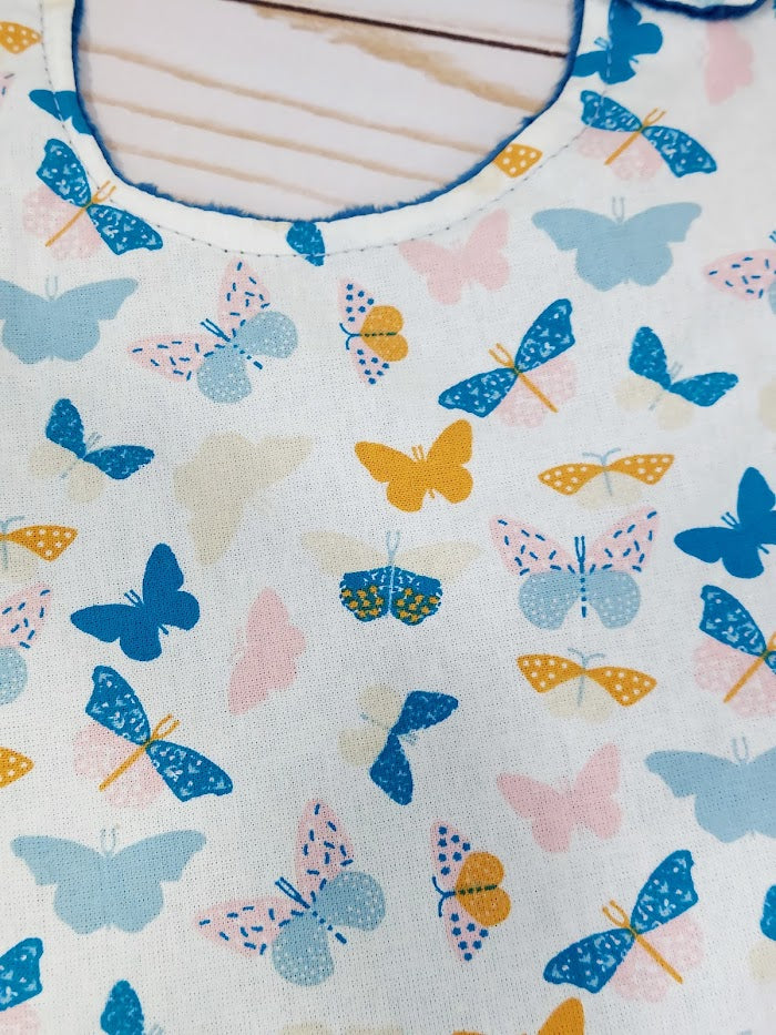 Dusty Blue Butterflies Baby Gift Set