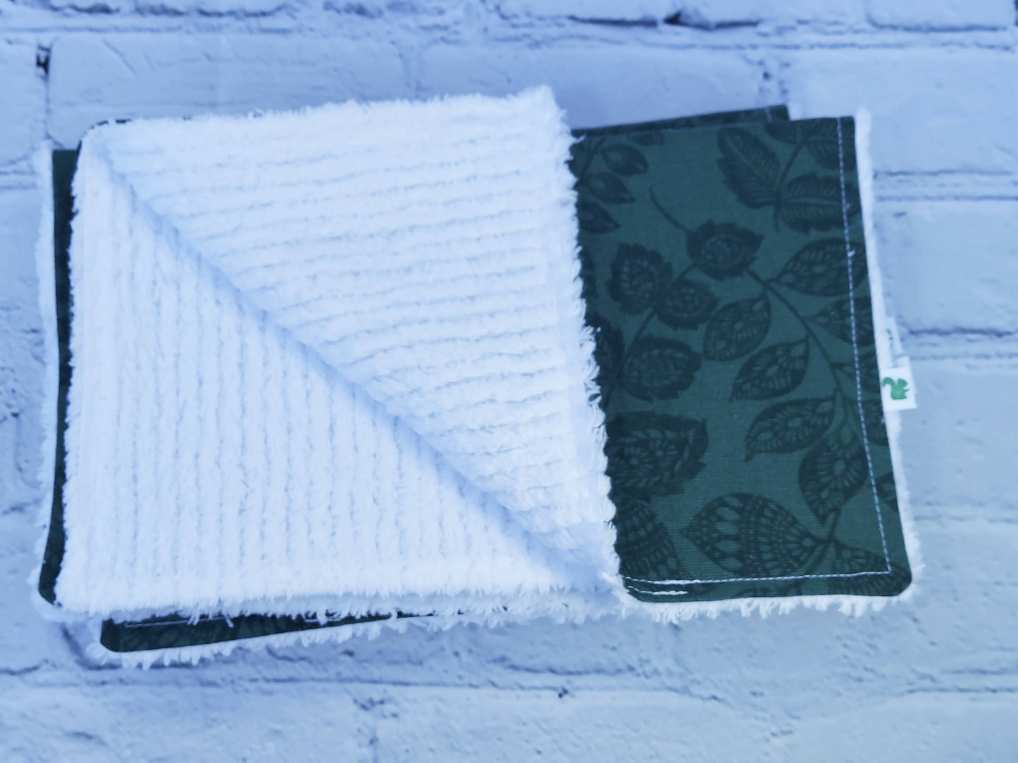 UnPaper Towels Set of 6 Green Ivy Print