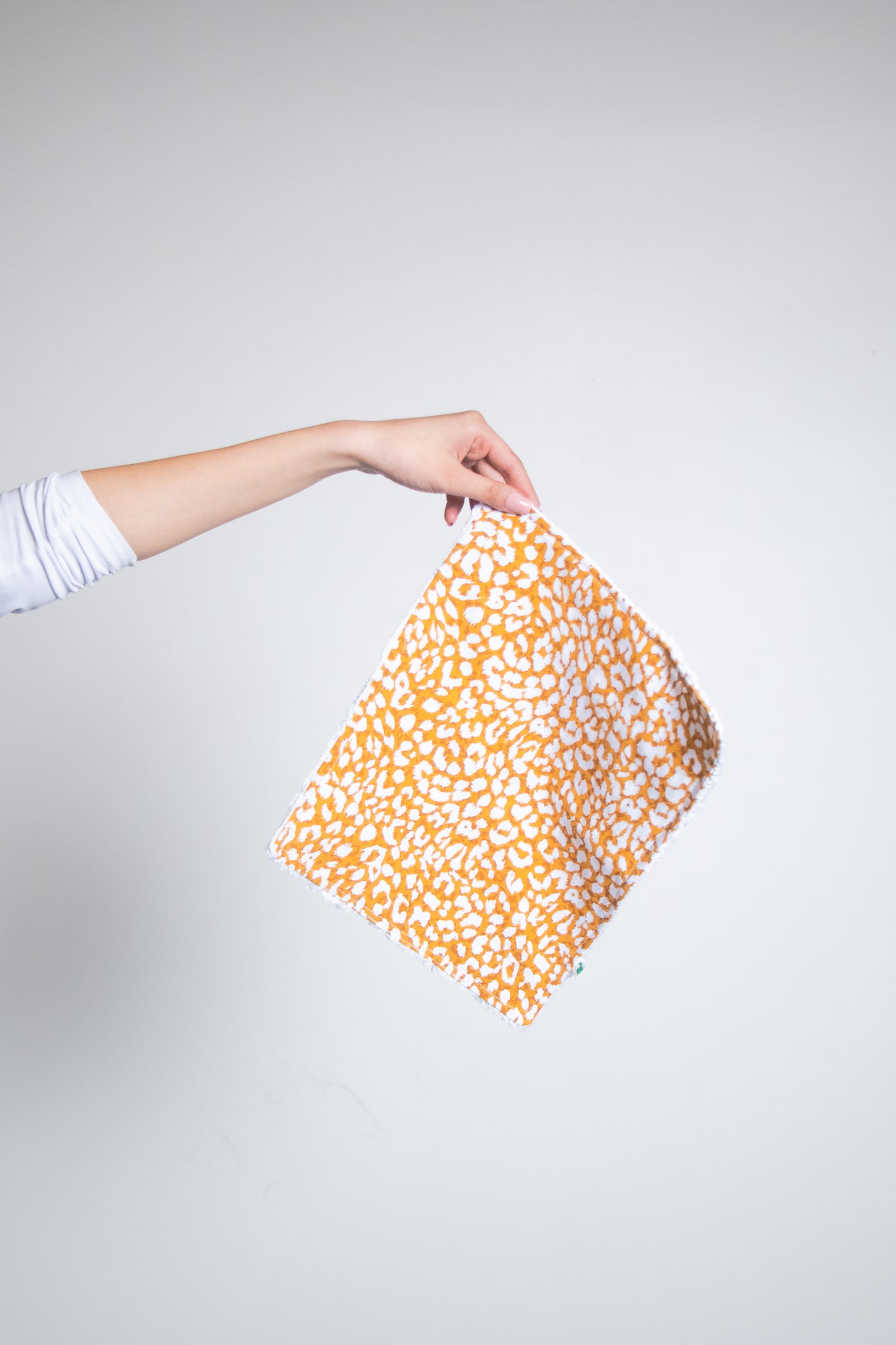 UnPaper Towels Set of 6 Mustard Leopard Print