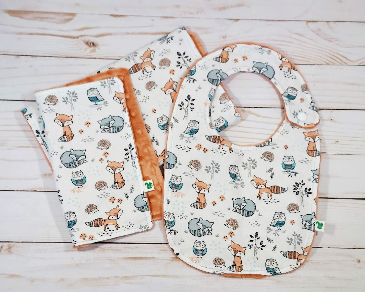 Woodland Animals - Gender Neutral Baby Gift Set