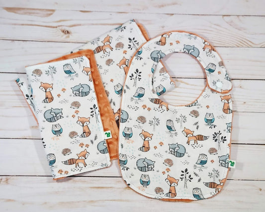 Woodland Animals - Gender Neutral Baby Gift Set