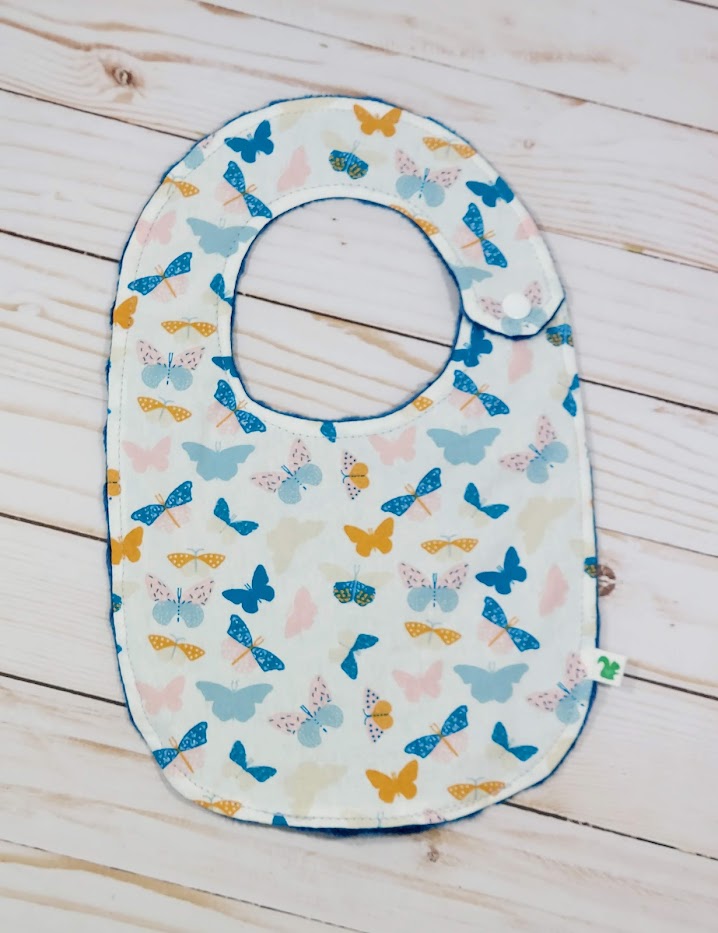 Dusty Blue Butterflies Baby Gift Set