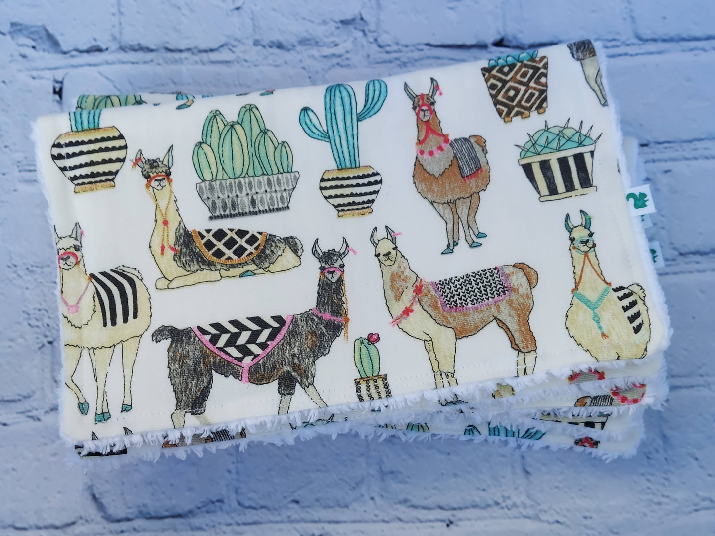 UnPaper Towels Set of 6 Lamas Print