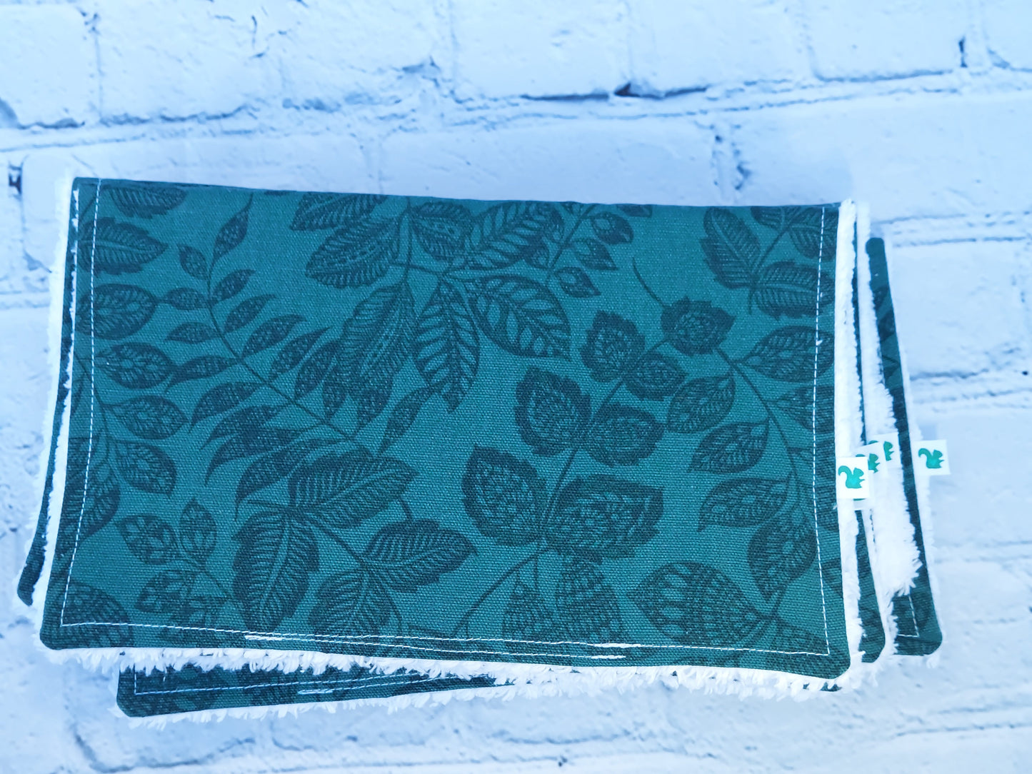 UnPaper Towels Set of 6 Green Ivy Print