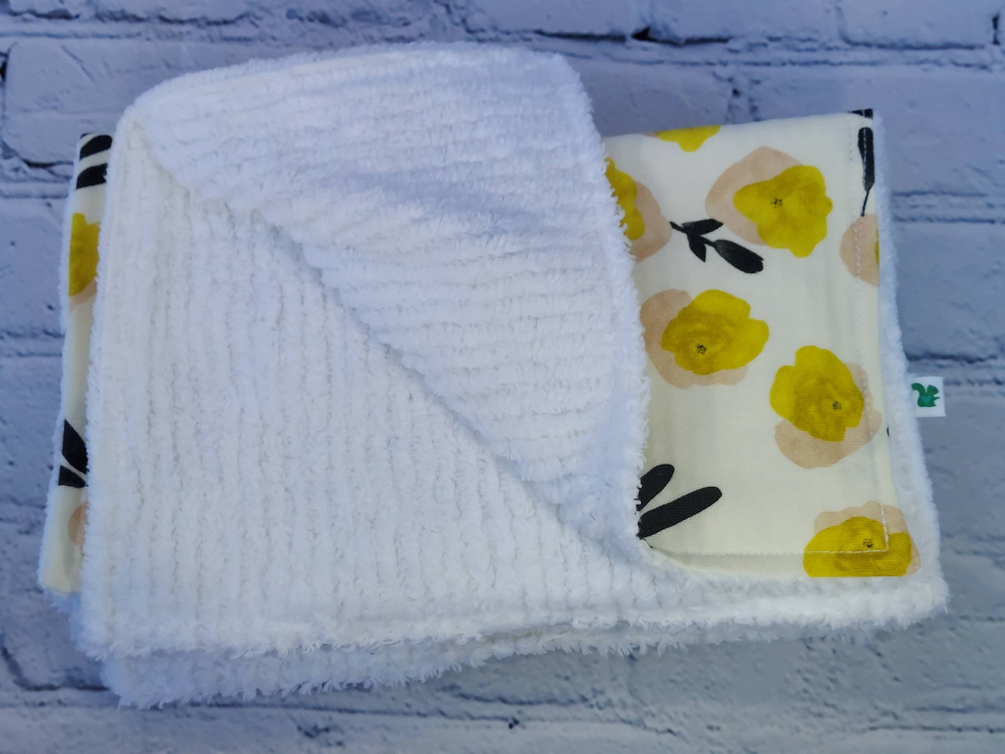 UnPaper Towels Set of 6 Yellow Flowers Print