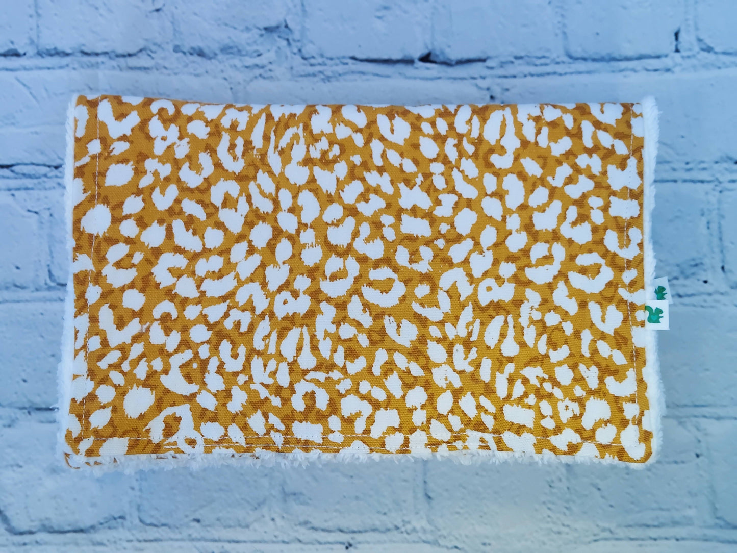 UnPaper Towels Set of 6 Mustard Leopard Print