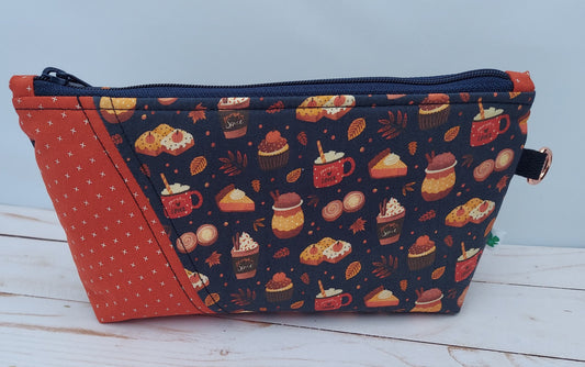 Pumpkin Spice Zipper Pouch