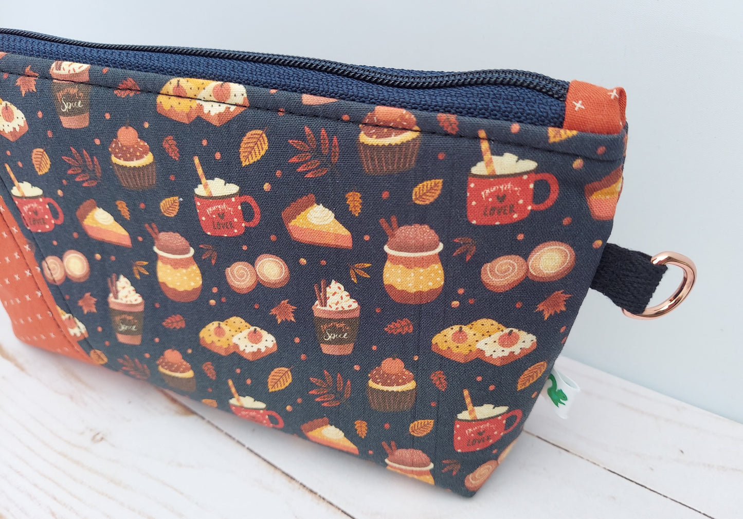 Pumpkin Spice Zipper Pouch